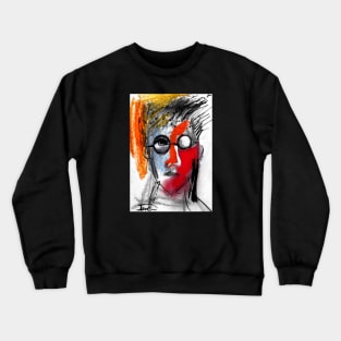 Self portrait (a) Crewneck Sweatshirt